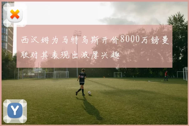 西汉姆为马特乌斯开价8000万镑曼联对其表现出浓厚兴趣